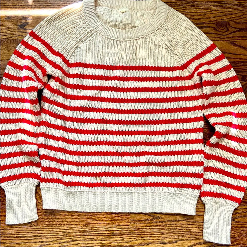 J. Crew Vintage Striped Rugby Sweater (sz M)